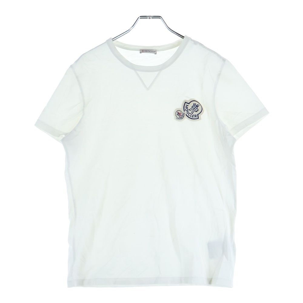 MONCLER (モンクレール) MAGLIA フロントロゴワッペン クルーネック