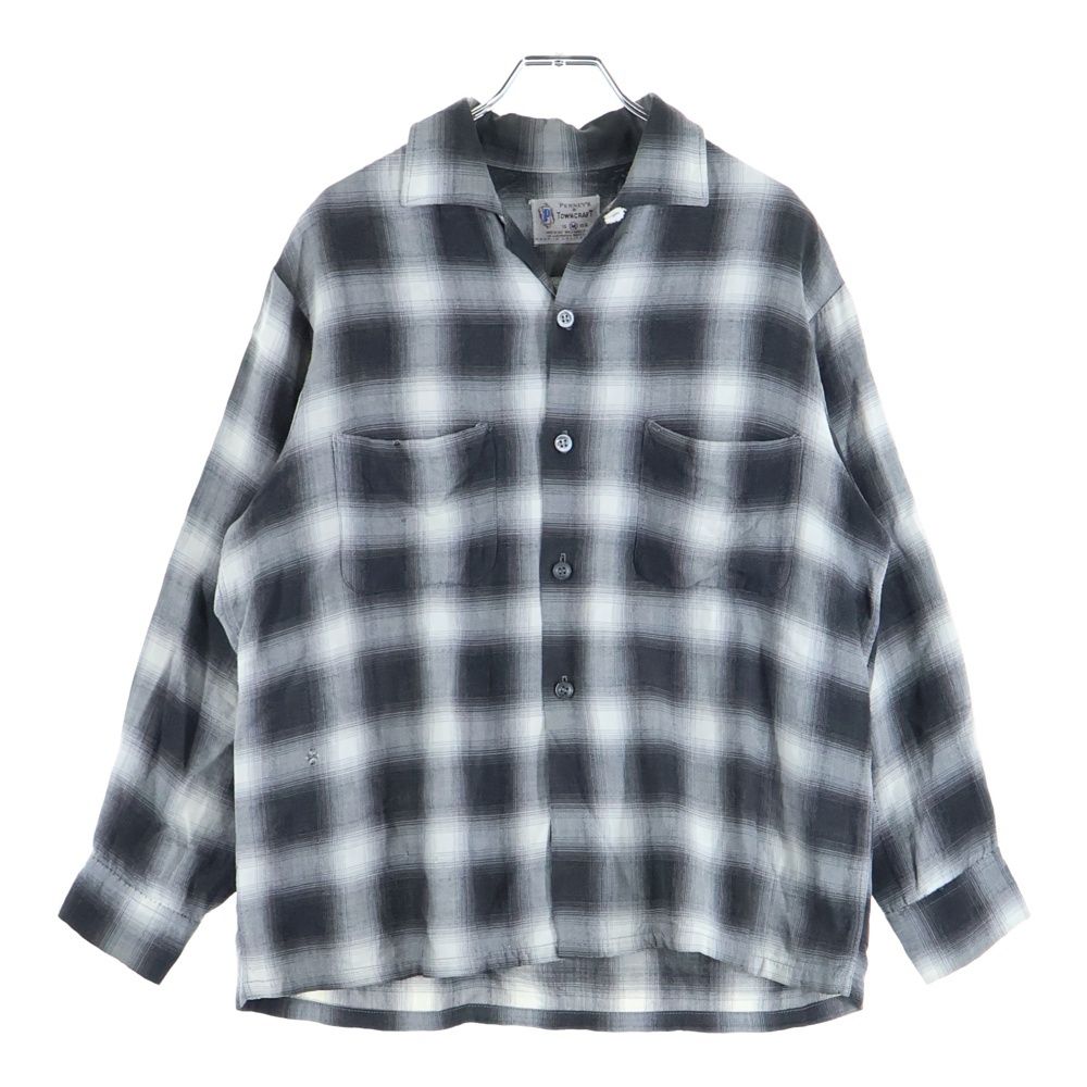 PENNEYS TOWNCRAFT (ぺニーズタウンクラフト) 50S RAYON OMBRE CHECK L