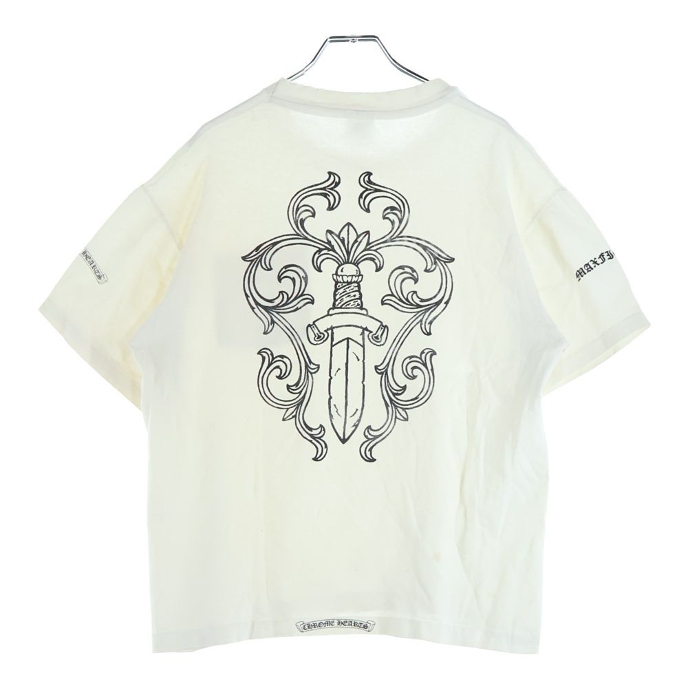 CHROME クロムハーツ Maxfield ダガープリント ポケット Tシャツ 