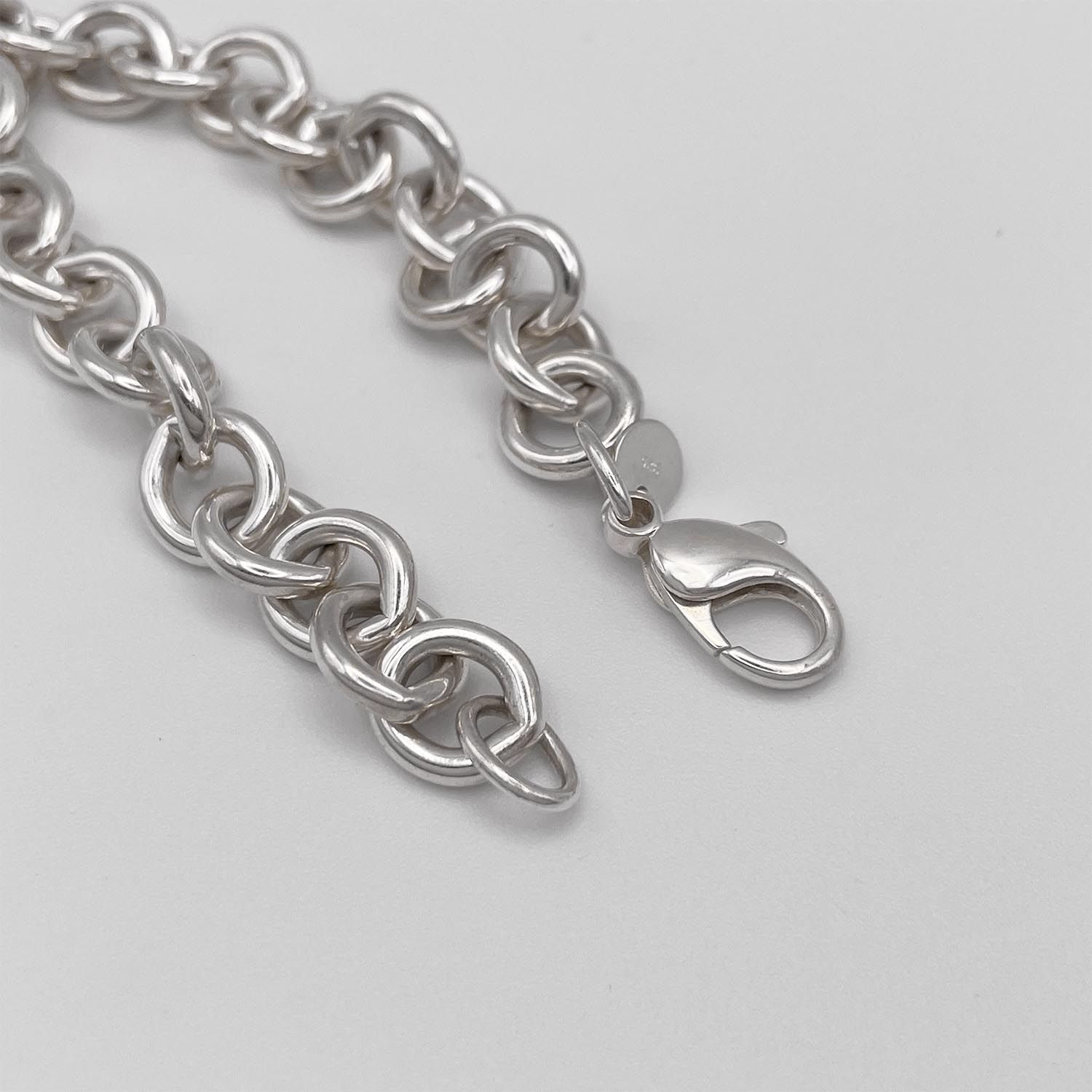 Tiffany&Co. ティファニー 16.5cm ブレスレット ボールダングル コンビ 