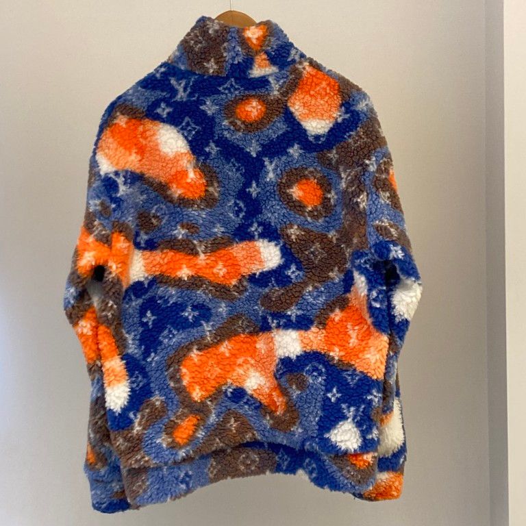 LOUIS VUITTON（ルイ・ヴィトン） カモフラジュ フリース ジャケット L