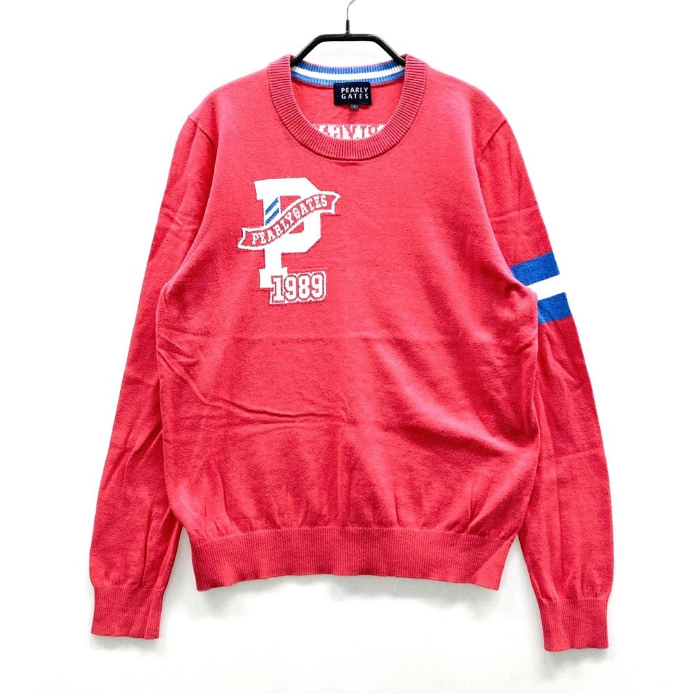 サイズ：1 PEARLY GATES パーリーゲイツ カシミヤ混 ニットセーター