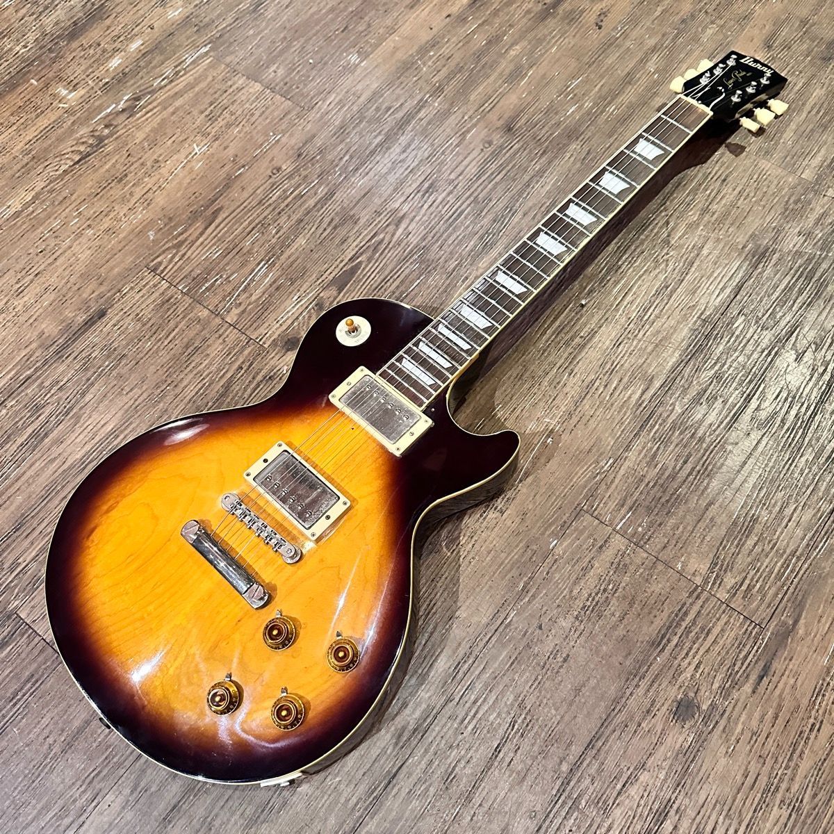 ギター Burny Super Grade RLG-50 59 Model 1980's Burny RLG-50 59Model Super Grade 1980年代 タバコバースト Fernandes