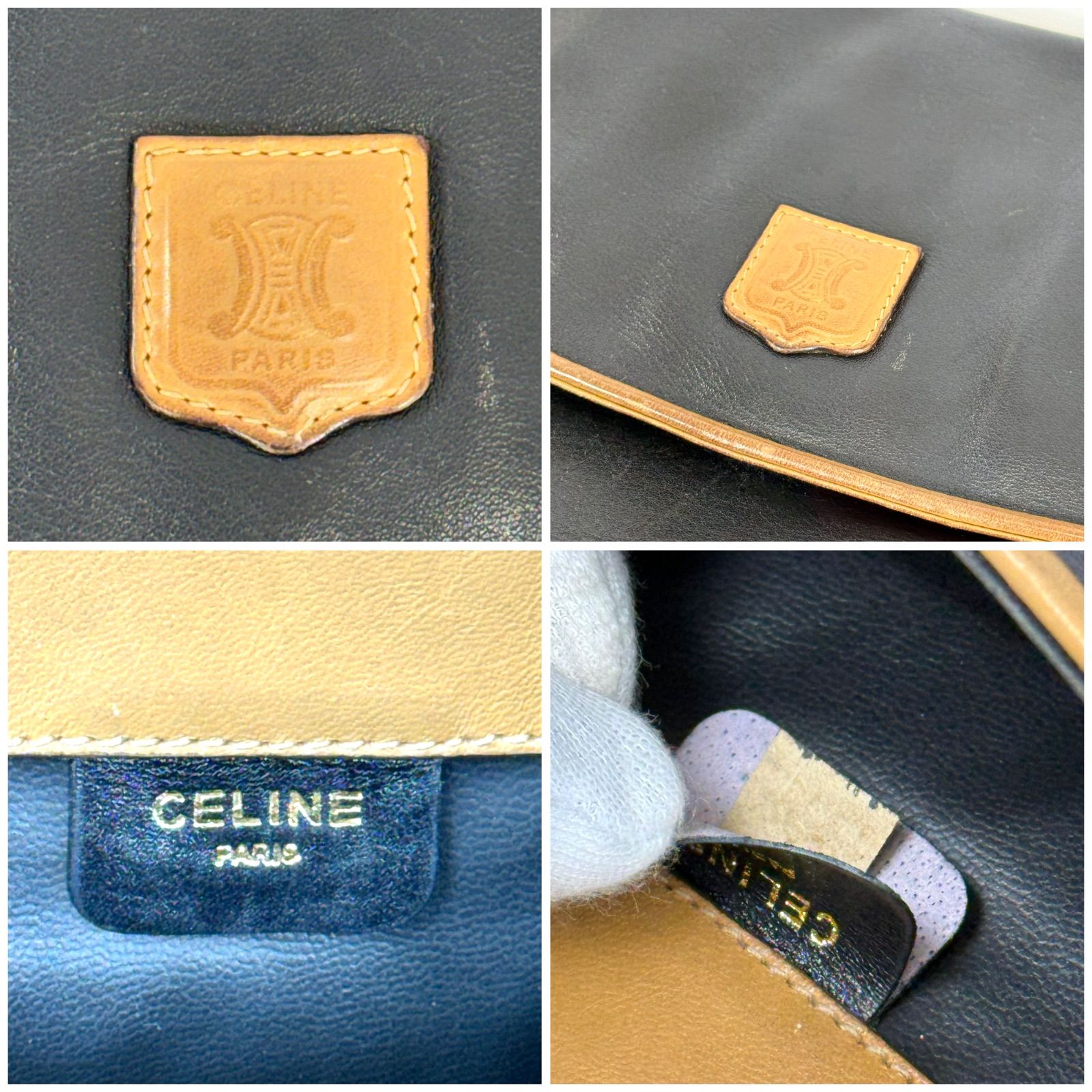 希少・美品】Celine セリーヌ オールド ヴィンテージ マカダム ロゴ
