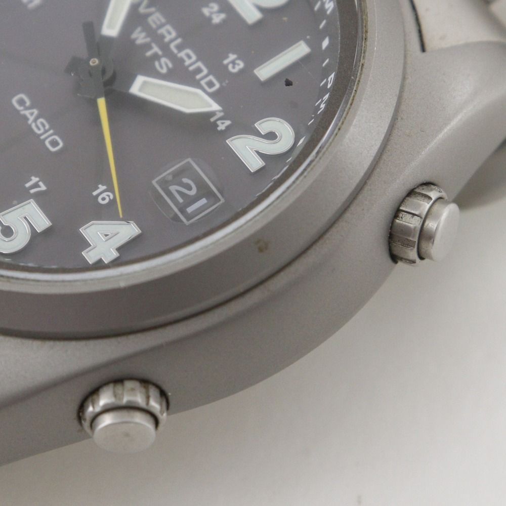 CASIO】カシオ オーバーランド ウェーブセプター OVW-100TDJ チタン
