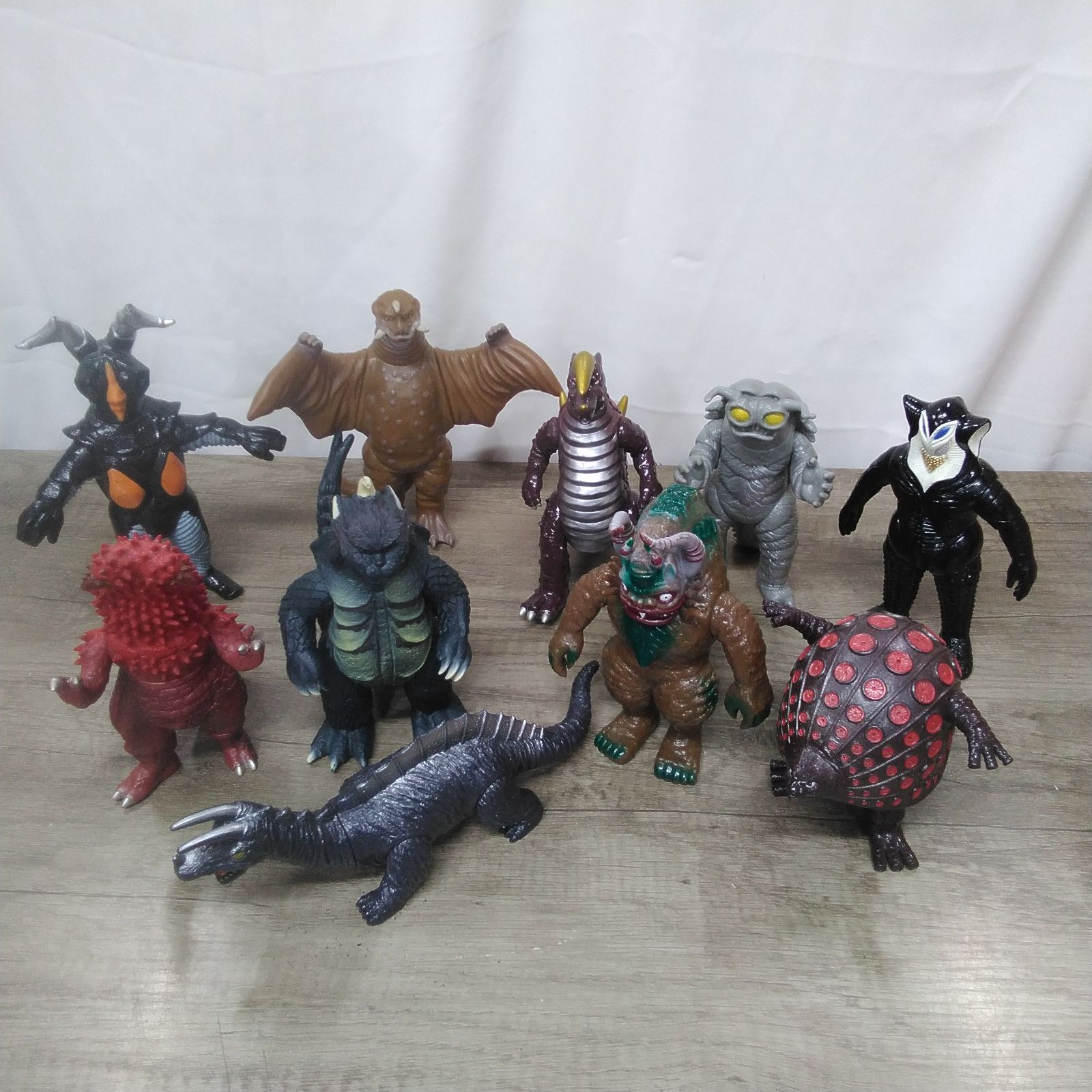 ウルトラマン 怪獣 ソフビ 10体セット (ゼットン ミクラス キーラ