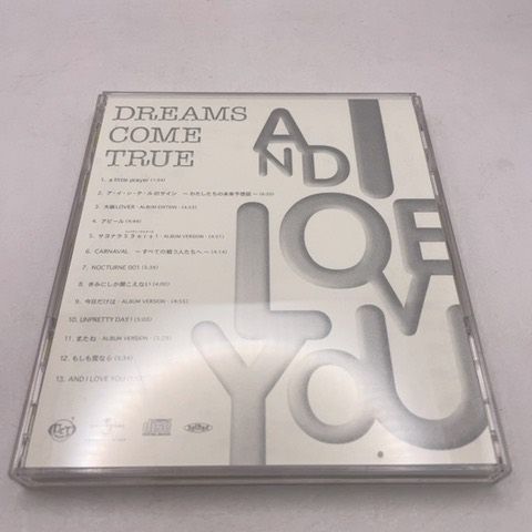 DREAMS COME TRUE AND I LOVE YOU ドリカム 2601CZta22 - メルカリ