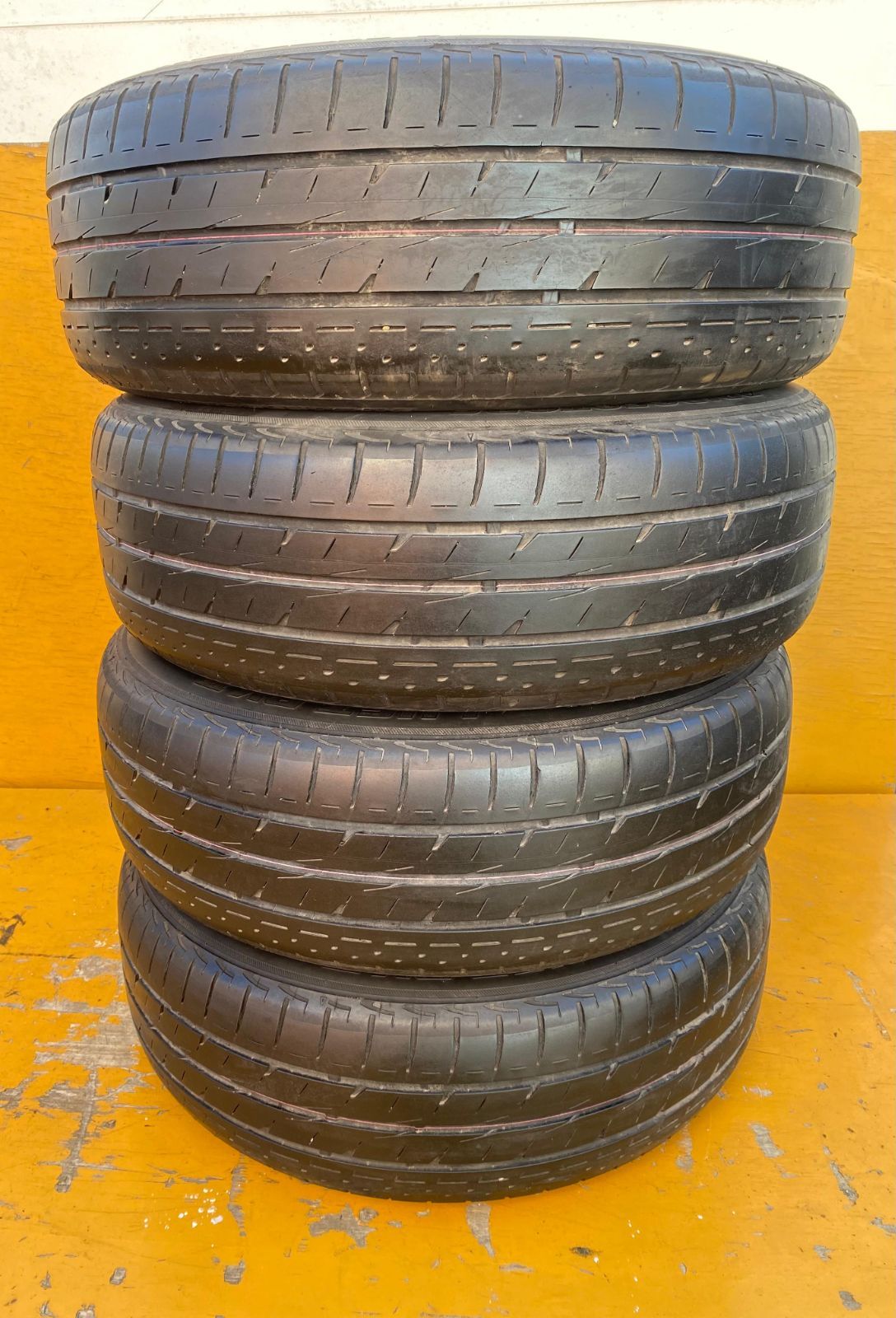 ZT-6604] 4本 5穴 AUTECH ENKEI NISSAN日産 アルミホイール 16X6J 45