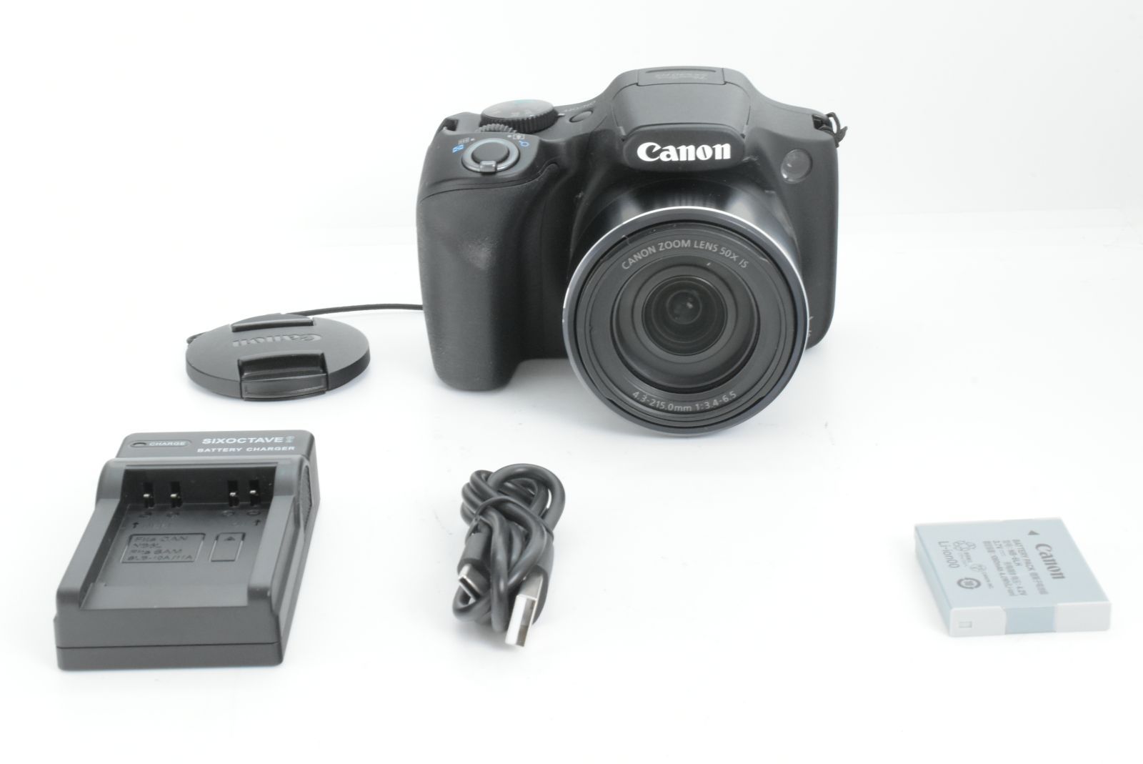 美品】Canon PowerShot SX530 HS 16MP Digital Camera Black キャノン