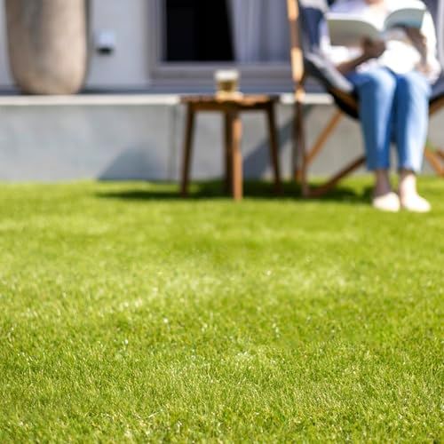 タカショー リアル 人工芝 1m×5m 芝丈30mm グリーン 高耐久UV加工 透水