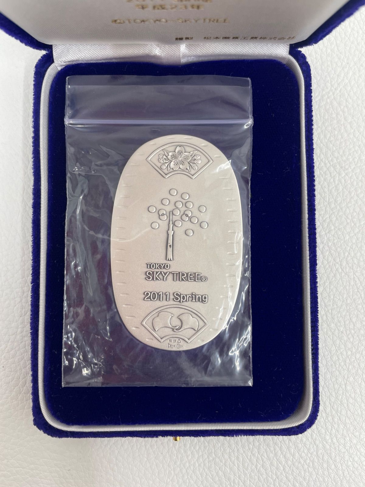 純銀小判 東京スカイツリー 634m到達公認記念小判 2011Spring 平成23年