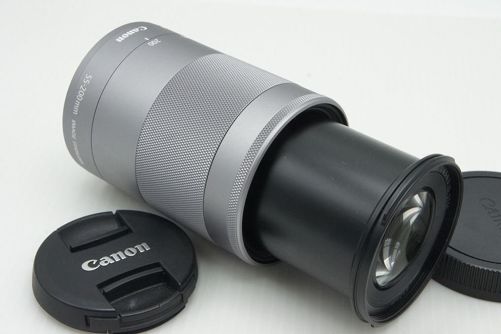 美品 Canon キヤノン EF-M 55-200mm F4.5-6.3 IS STM EF-Mマウント