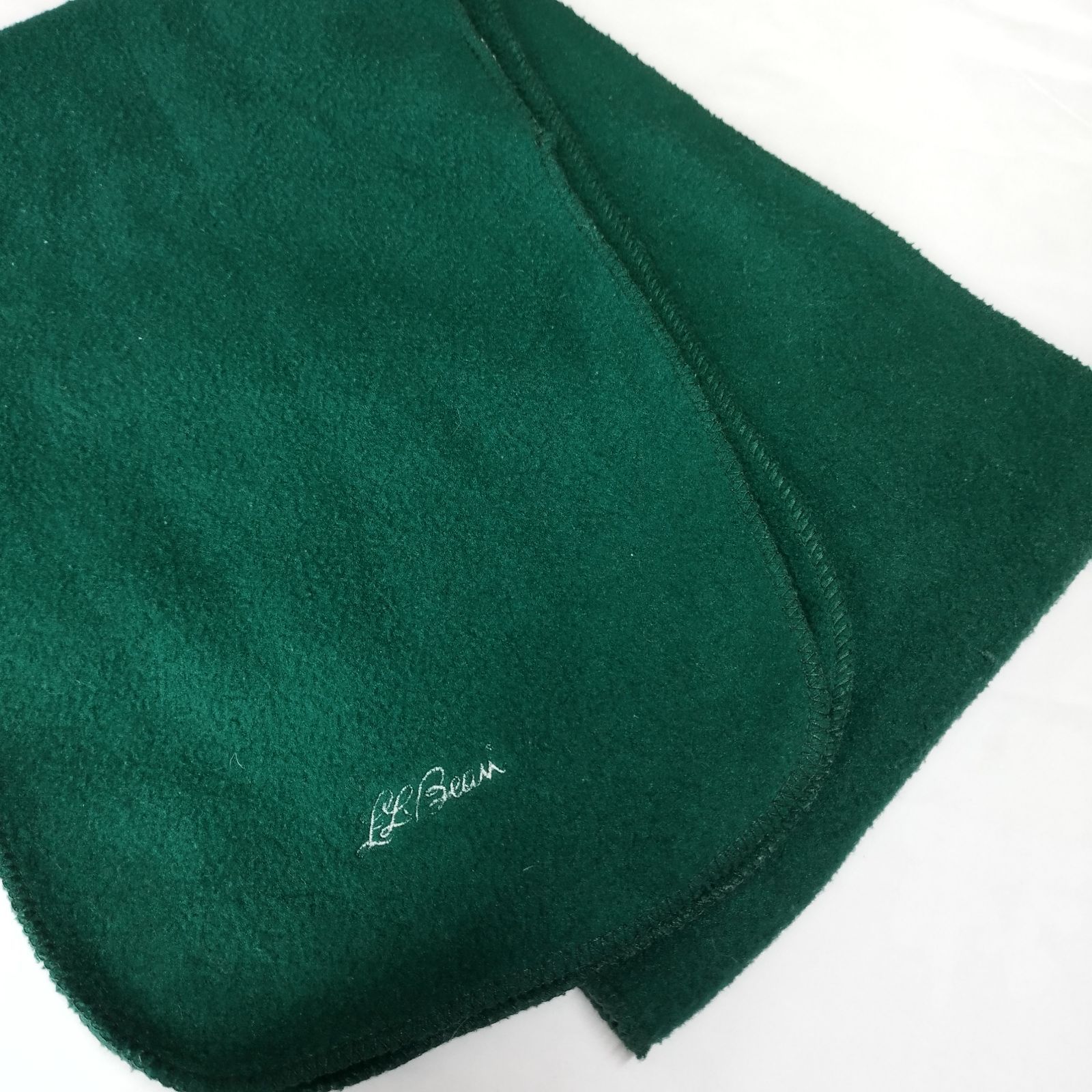 L.L.Bean エルエルビーン 80s フリース マフラー ロゴ 刺繍 アメリカ製