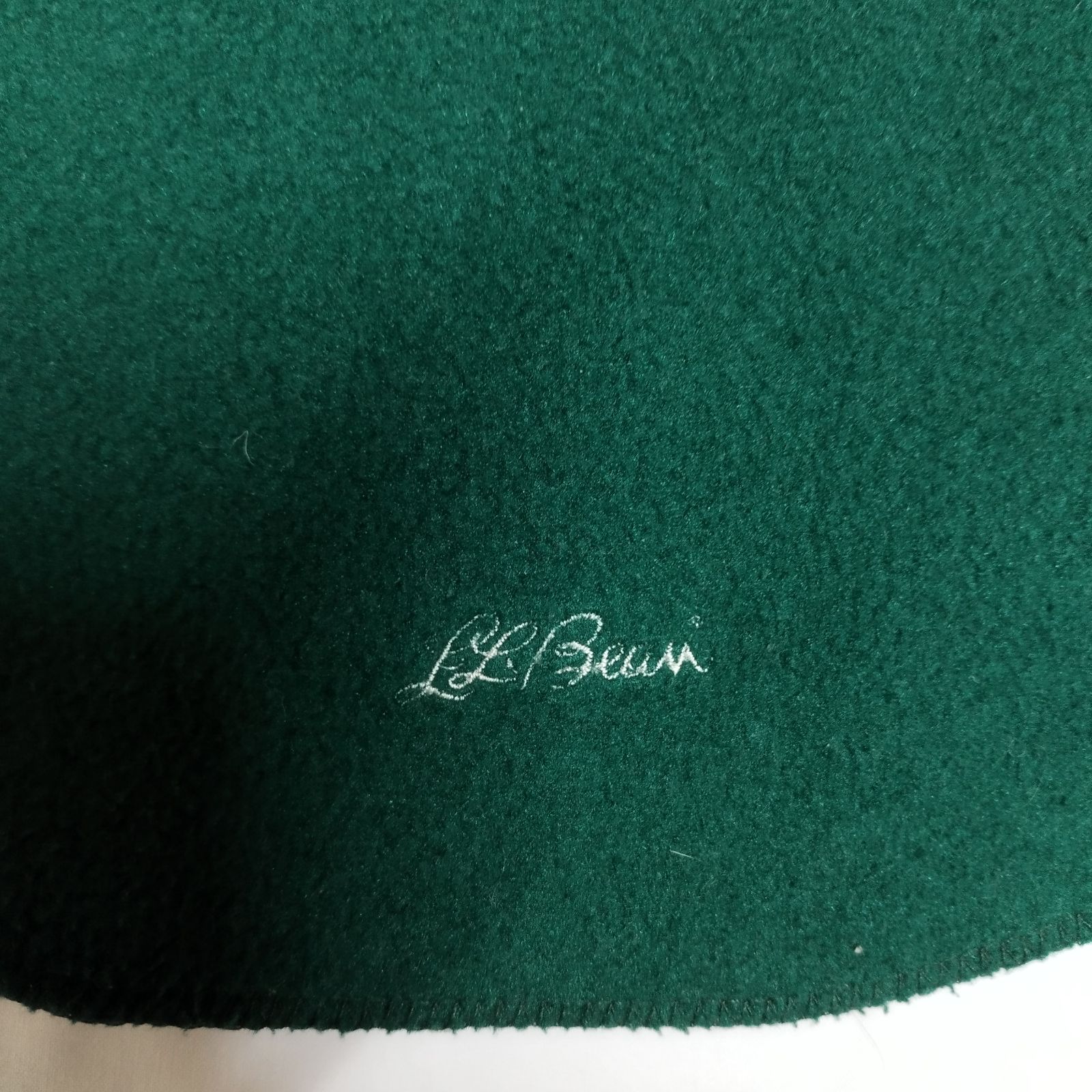 L.L.Bean エルエルビーン 80s フリース マフラー ロゴ 刺繍 アメリカ製