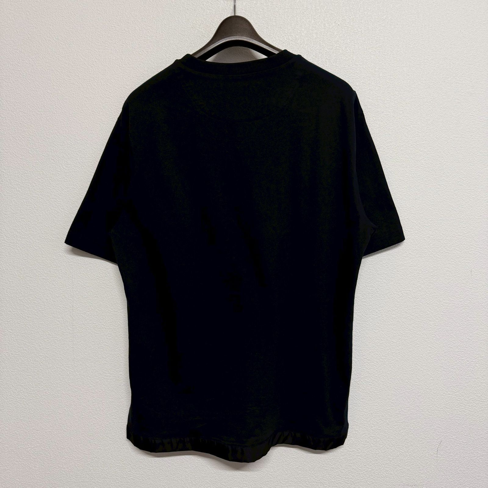 PRADA プラダ トライアングル ロゴ プレート 黒 ブラック 半袖 Tシャツ 