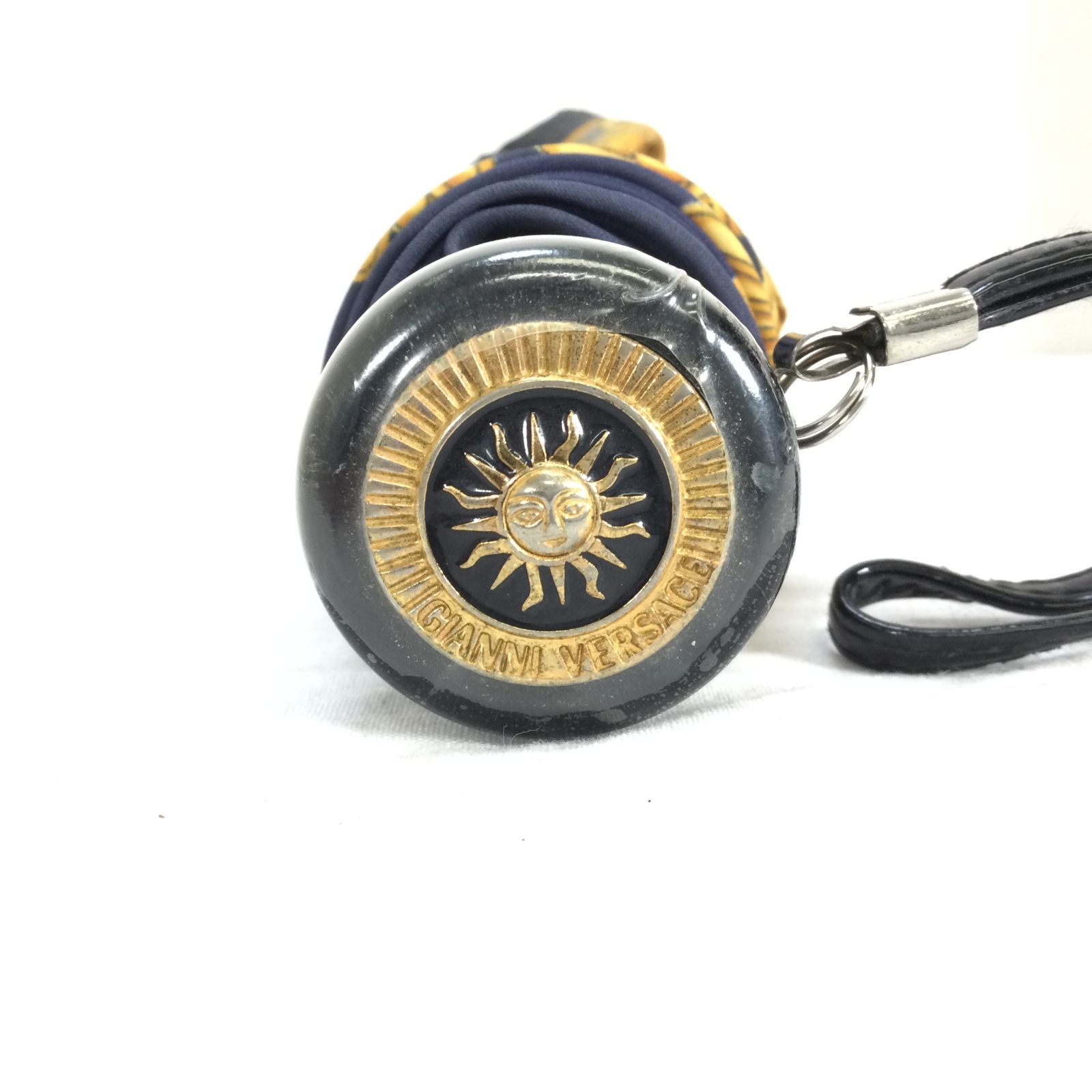 GIANNI VERSACE ジャンニヴェルサーチ 折りたたみ 傘 レオパード