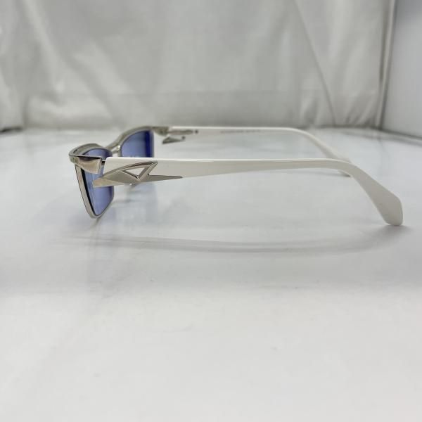 中古】SAMURAI SHO SS-T111 サングラス 白 度入り ケースあり サムライ