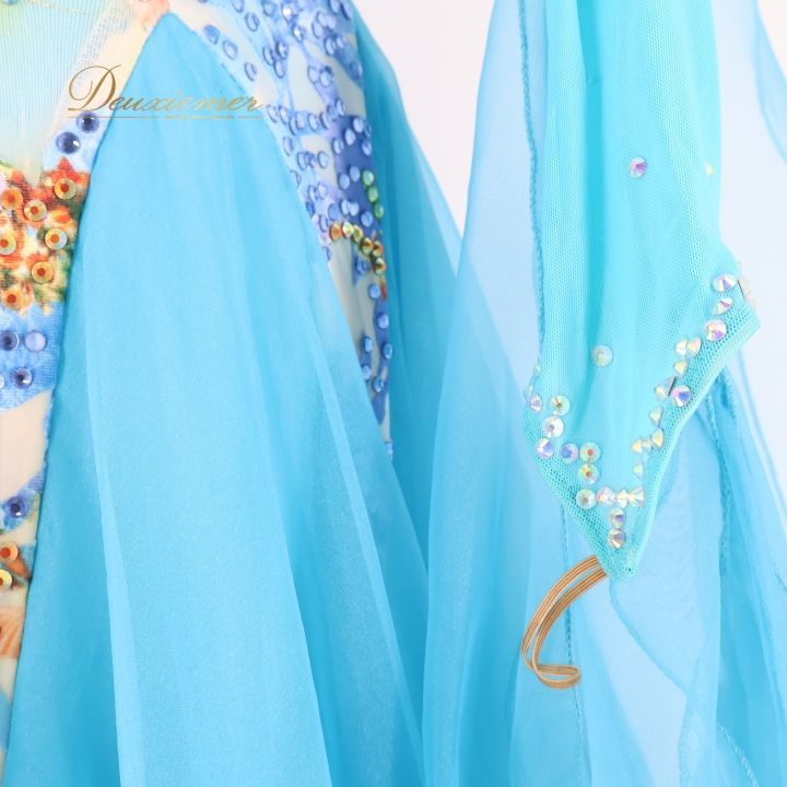 社交ダンス 衣装 スタンダードドレス ドレス ワンピース スタンダード