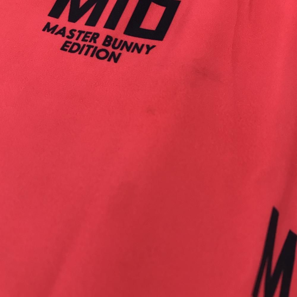 美品】マスターバニー 中綿スカート レッド×黒 ロゴ総柄 10周年