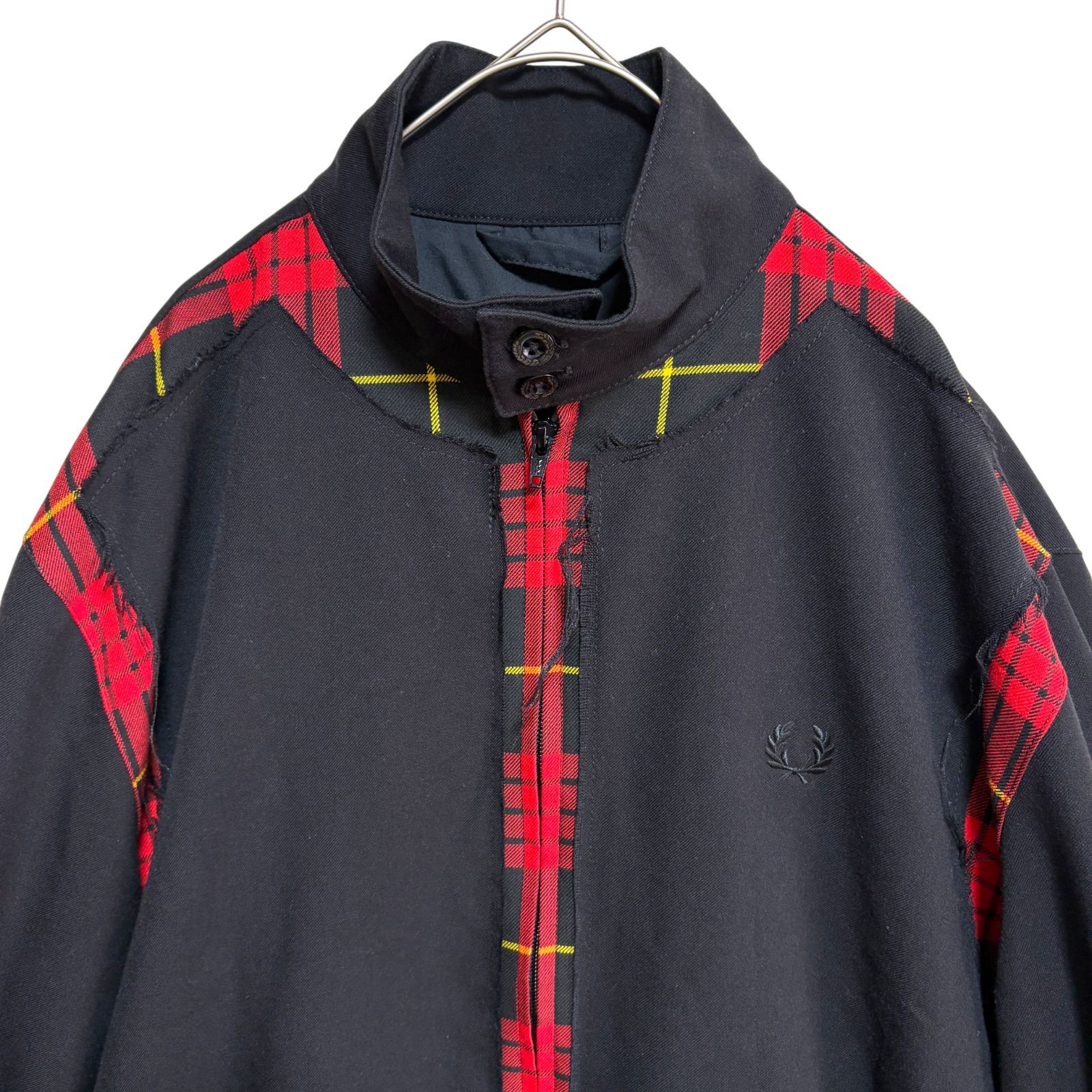 FRED PERRY フレッドペリー 英国 イングランド製 ジャケット チェック 