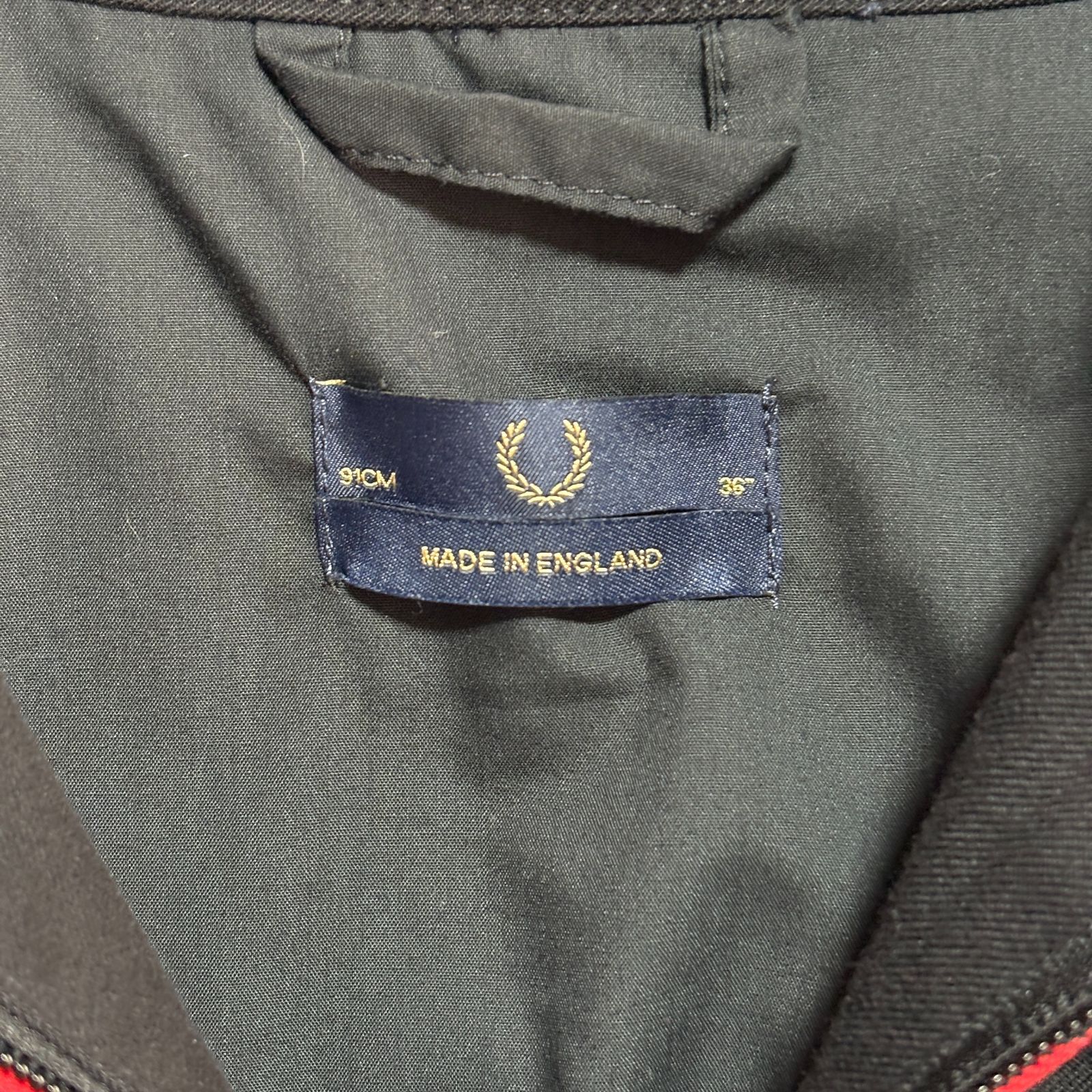 FRED PERRY フレッドペリー 英国 イングランド製 ジャケット チェック 