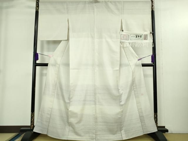 平和屋本店＊極上 夏物 石川県指定無形文化財 夏牛首紬 白山工房