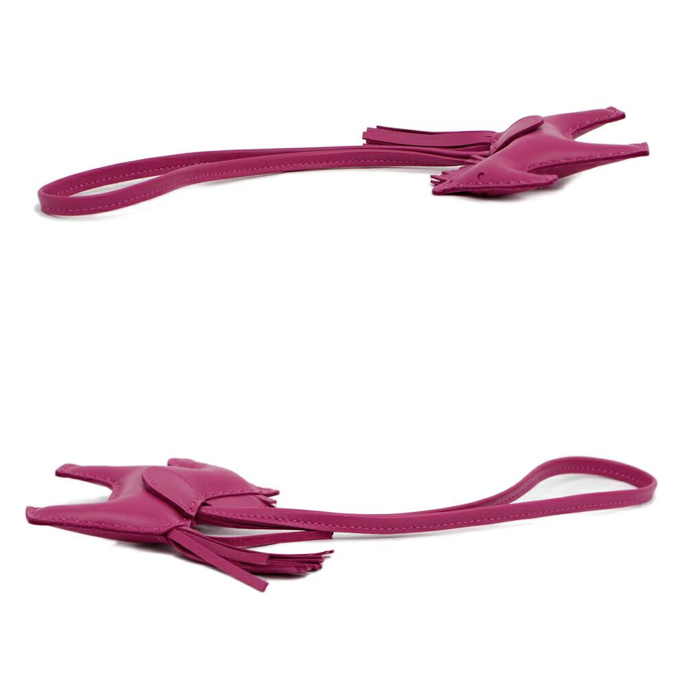 ❤未使用品❤ロデオPM ローズメキシコ 濃いピンク エルメス Y刻印 箱付き 名東】エルメス ロデオPM ローズメキシコ ピンク系 アニョーミロ Y刻印