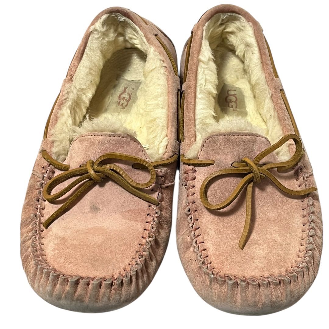 UGG モカシン アンスレー ピンク 24cm ムートン 新品 アグ UGG ムートンモカシン ピンク 24cm - メルカリ