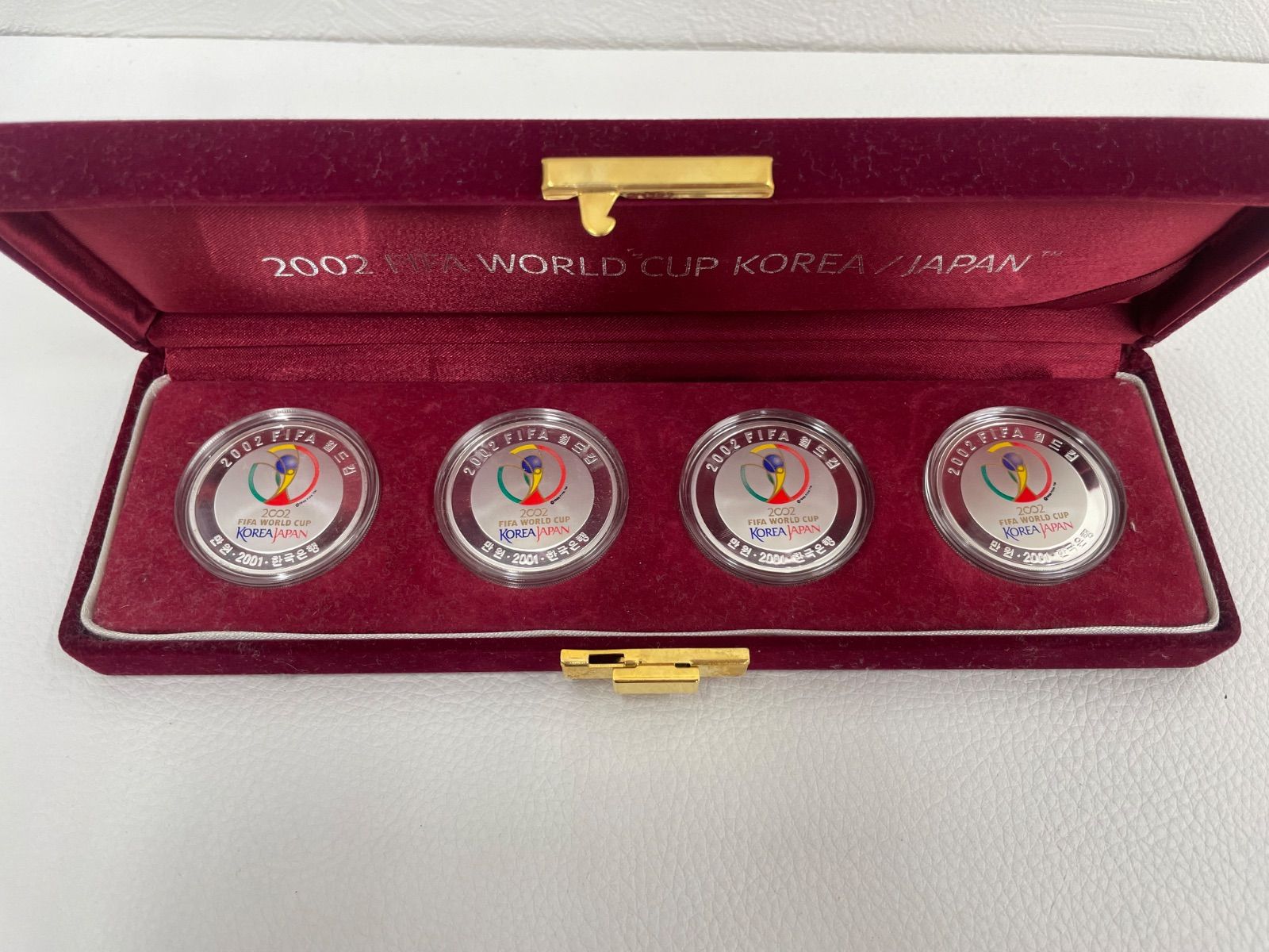 2002 FIFA ワールドカップ KOREA / JAPAN 10000ウォン 銀貨4種セット