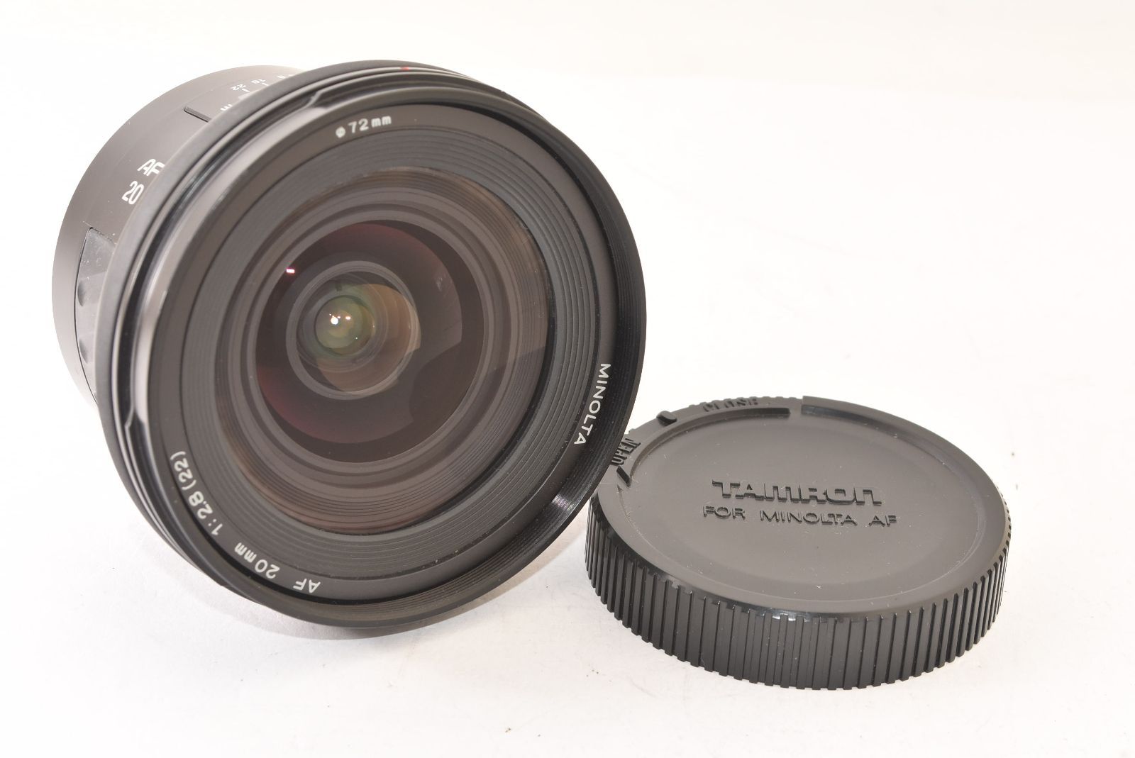 【値下げ】ミノルタ　AF20mm F2.8 美品 ☆美品☆ MINOLTA ミノルタ AF 20mm F2.8 NEW 2601117 - メルカリ