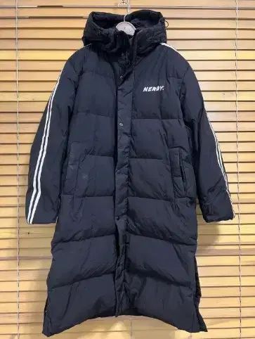 ノルディ NERDY メンズ ブラック ダックダウンジャケット ロング丈