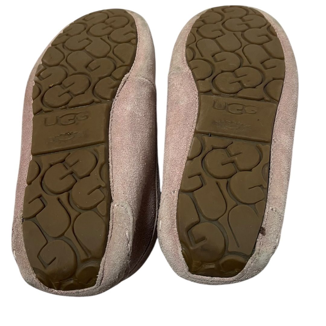 UGG モカシン アンスレー ピンク 24cm ムートン 新品 アグ UGG ムートン モカシン アンスレー 24cm 薄いピンク - メルカリ