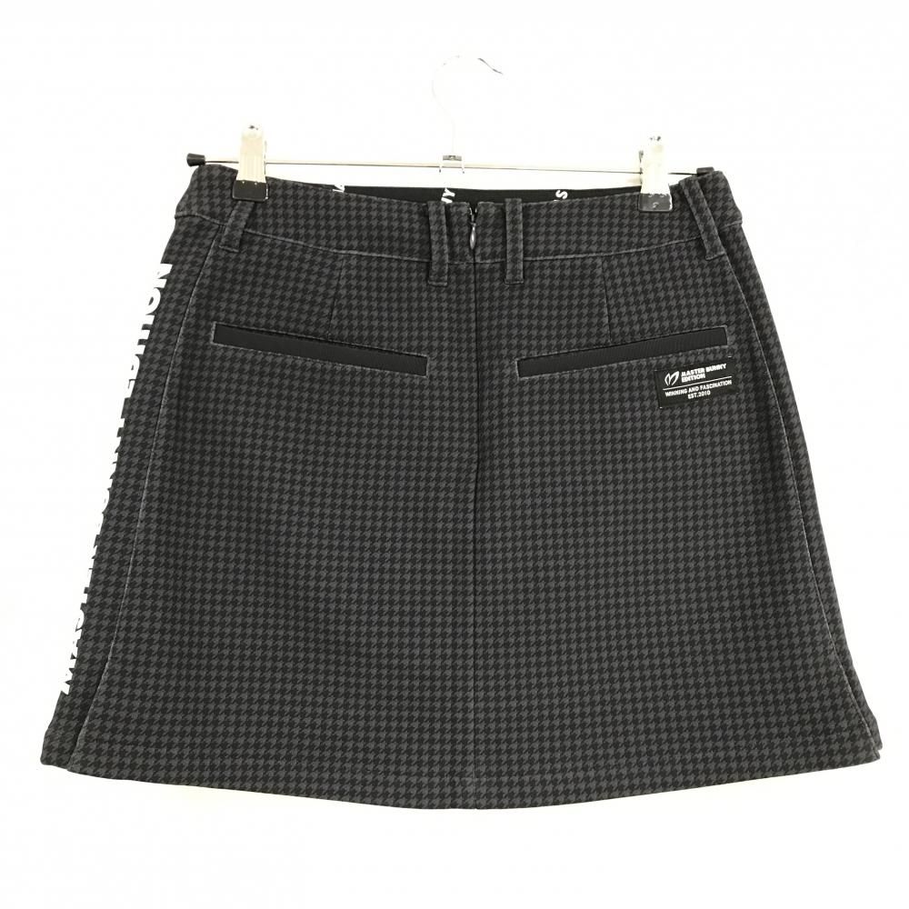 超美品】マスターバニー スカート ネイビー×グレー 千鳥格子 裏起毛