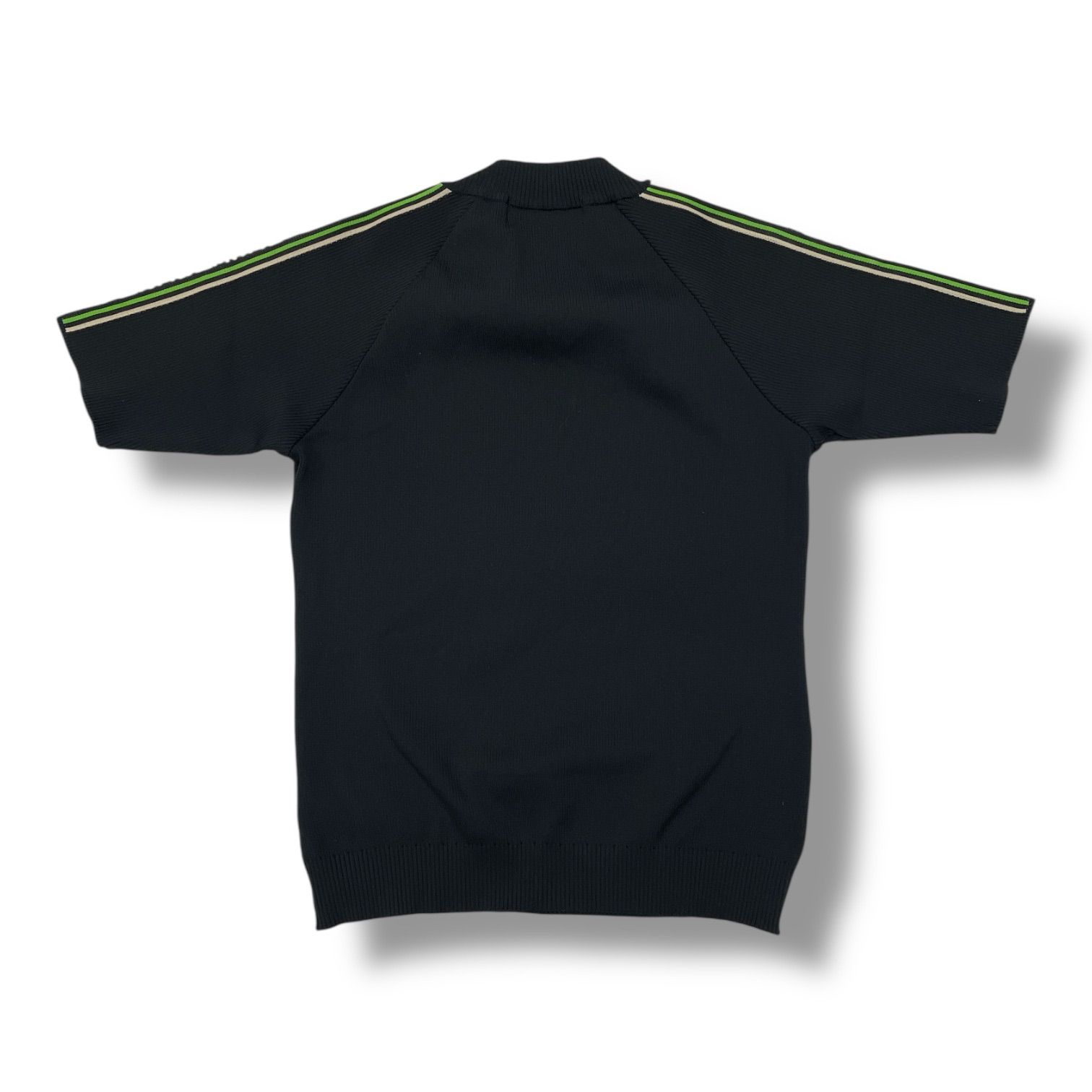 DECEMBERMAY（ディッセンバーメイ）ロゴモックネックシャツ　ブラック DECEMBERMAY ディセンバーメイ モックネックシャツ ゴルフウェア