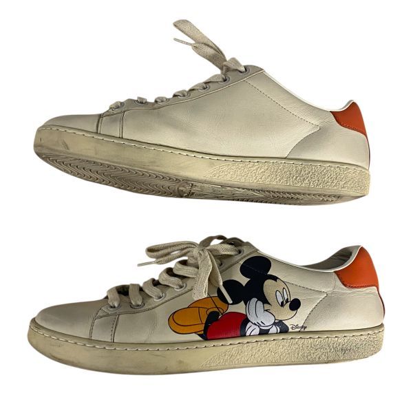 ○ グッチ GUCCI エース Ace スニーカー ディズニーコラボ ローカット