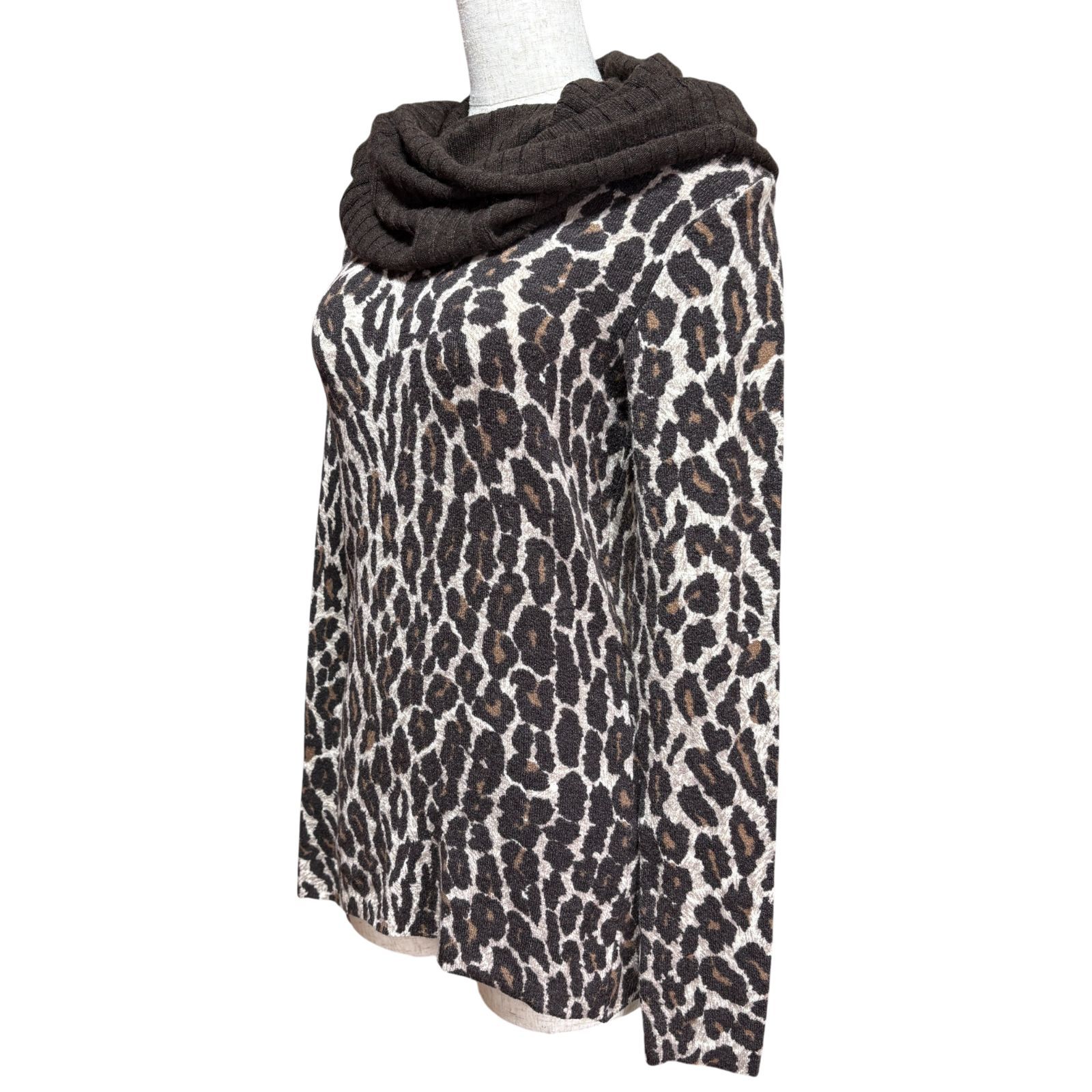 ANNA MOLINARI アンナモリナーリ レオパード柄 ヒョウ ニット セーター