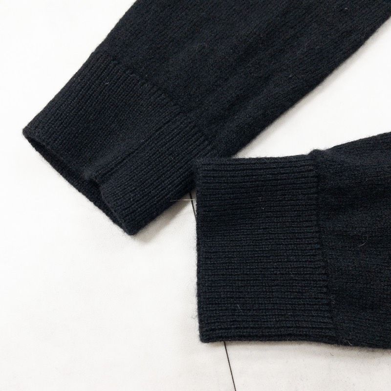 PATOU パトゥ ニット クロップド ロゴ ショート丈 クルーネック ウール