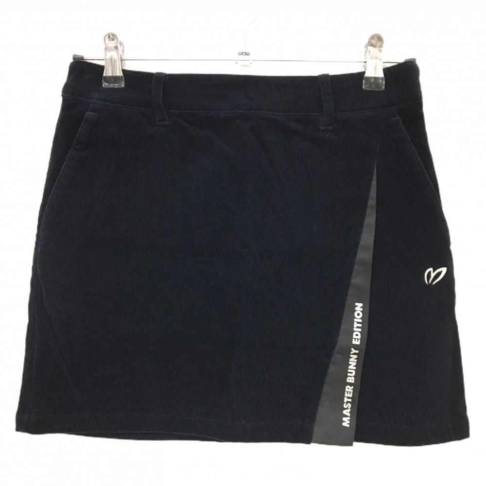 超美品】マスターバニー スカート ネイビー ベロア ストレッチ