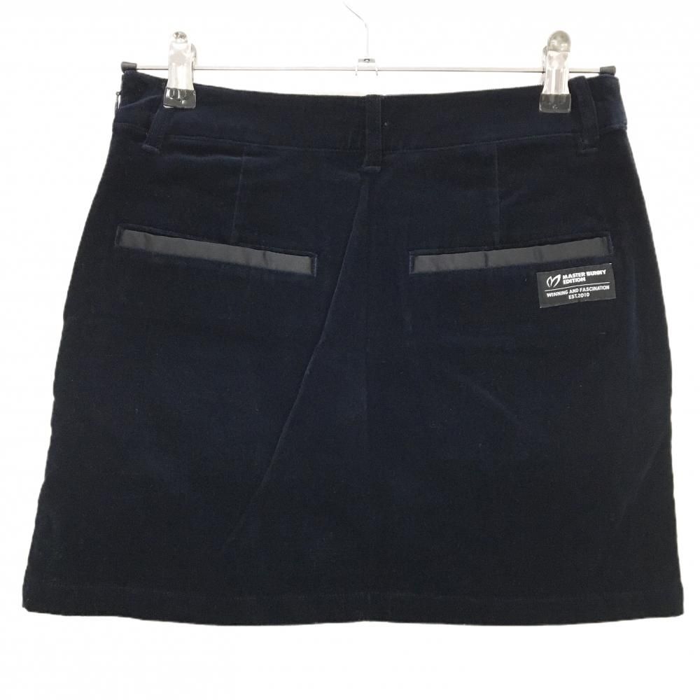 超美品】マスターバニー スカート ネイビー ベロア ストレッチ