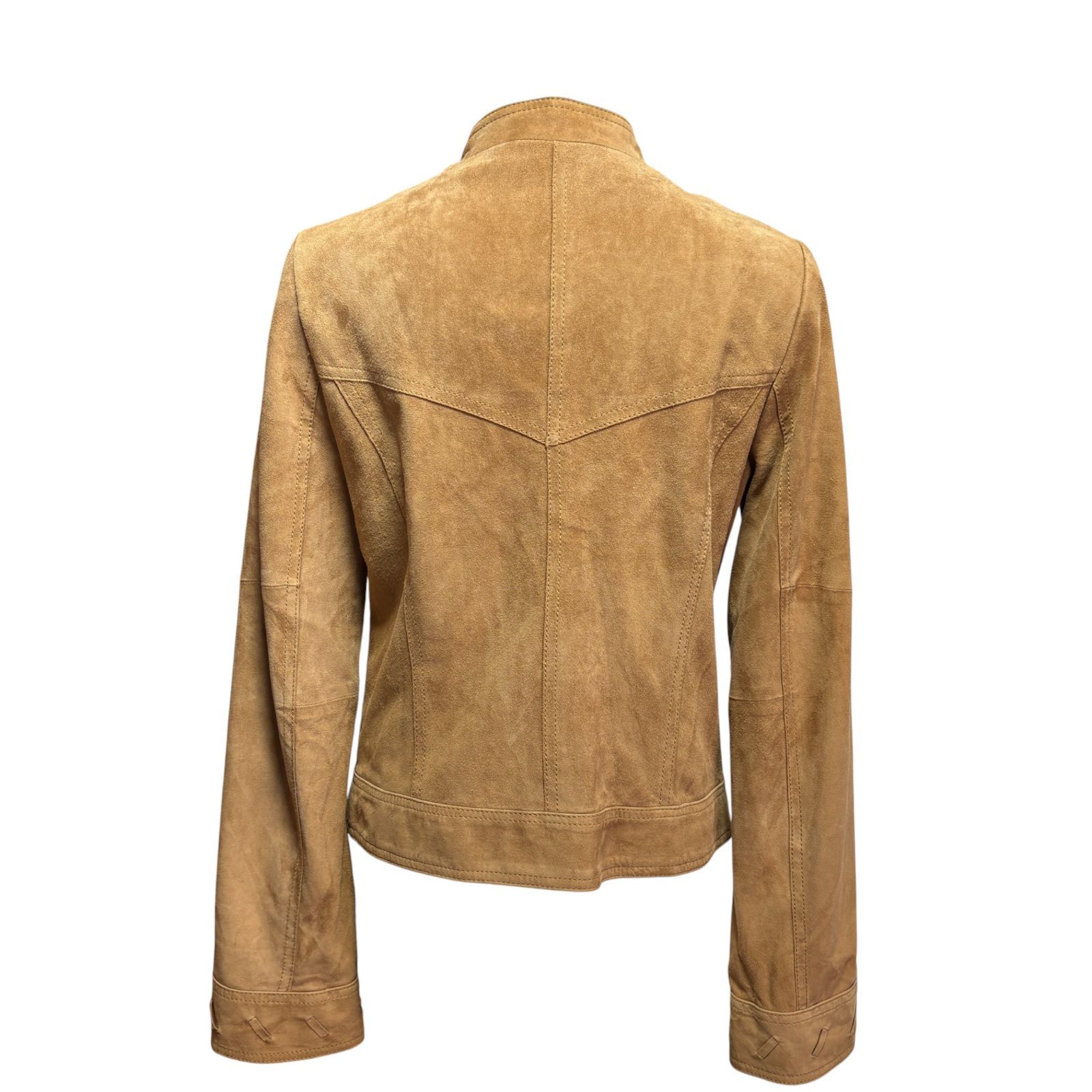 VIVIENNE TAM ヴィヴィアンタム スエード レザージャケット 茶