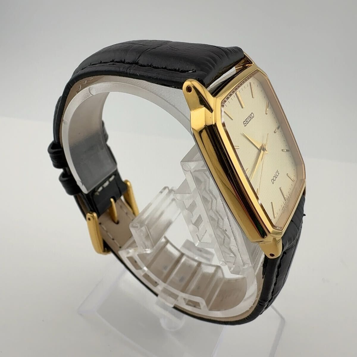 SEIKO 8J41-5000 セイコー DOLCE ドルチェ クォーツ スクエア メンズ