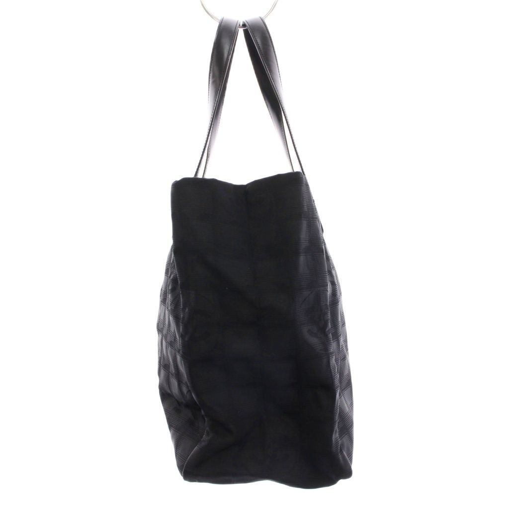 シャネル CHANEL ニュートラベルライン MM トートバッグ 黒 /YM □OH