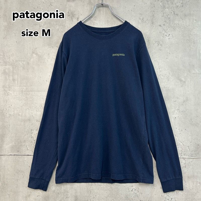 patagonia パタゴニア P-6ロゴ ロンT 長袖 両面 ロゴ プリント
