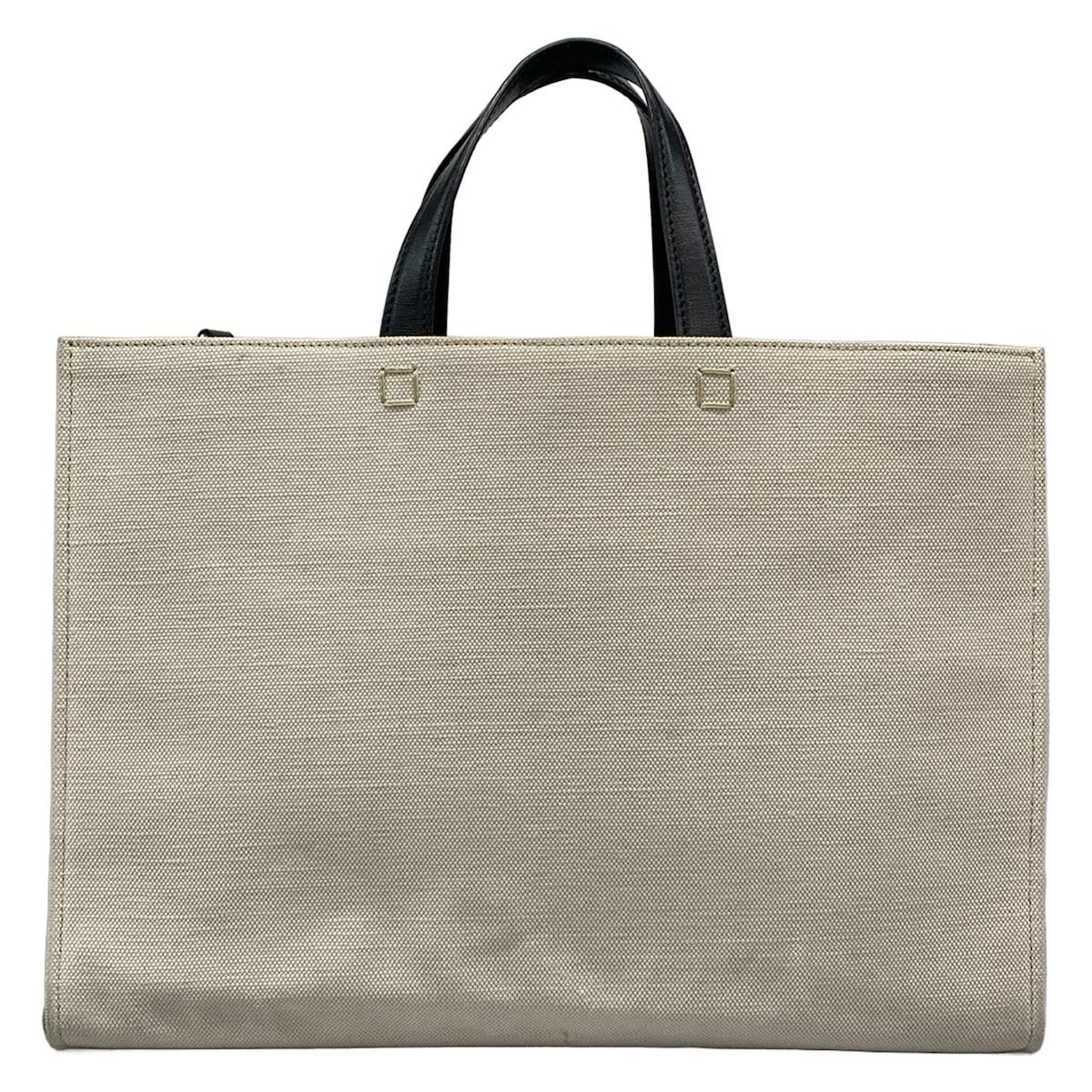 GIVENCHY(ジバンシー) トートバッグ Gトートミディアム アイボリー×黒
