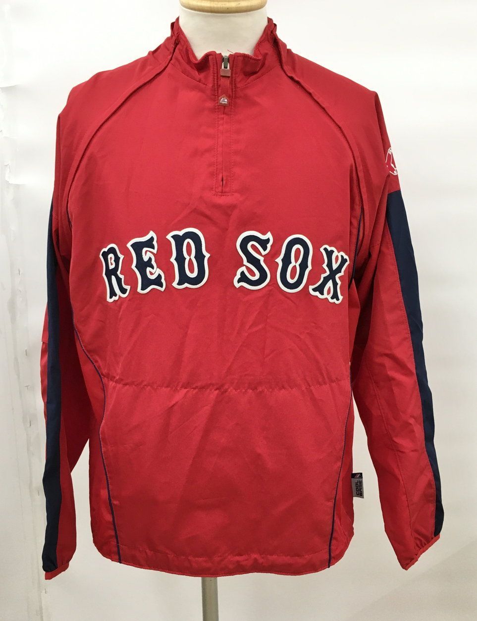 マジェスティック Majestic M レッド レッドソックス プルオーバー