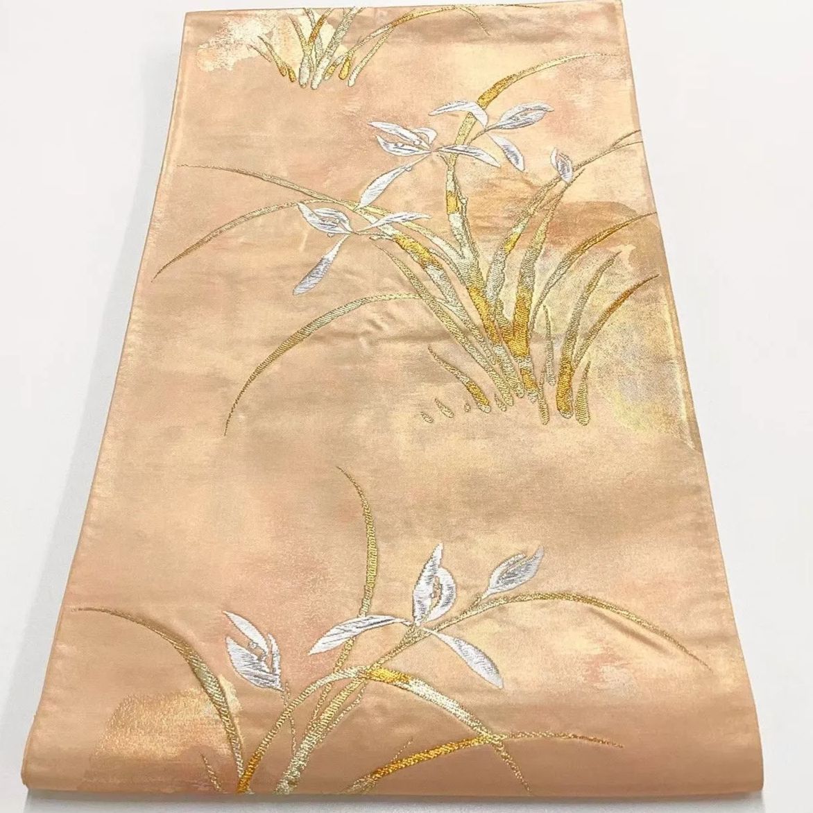 未仕立て袋帯　西陣織　正絹 楽天市場】【Prices down2】未仕立て袋帯 「御所解き文様」 西陣織