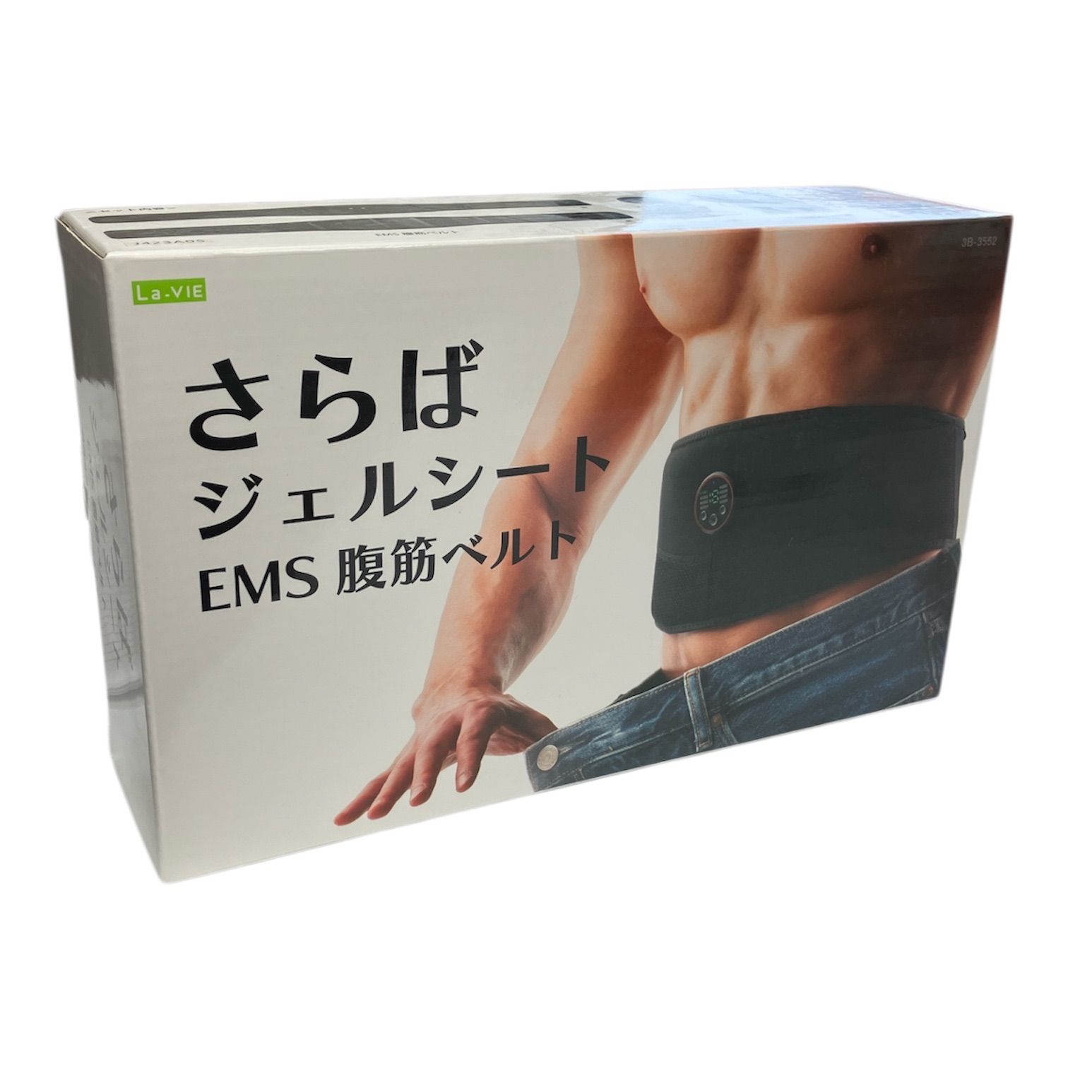 EMS腹筋ベルト さらばジェルシート La-VIE 筋トレグッズ - メルカリ