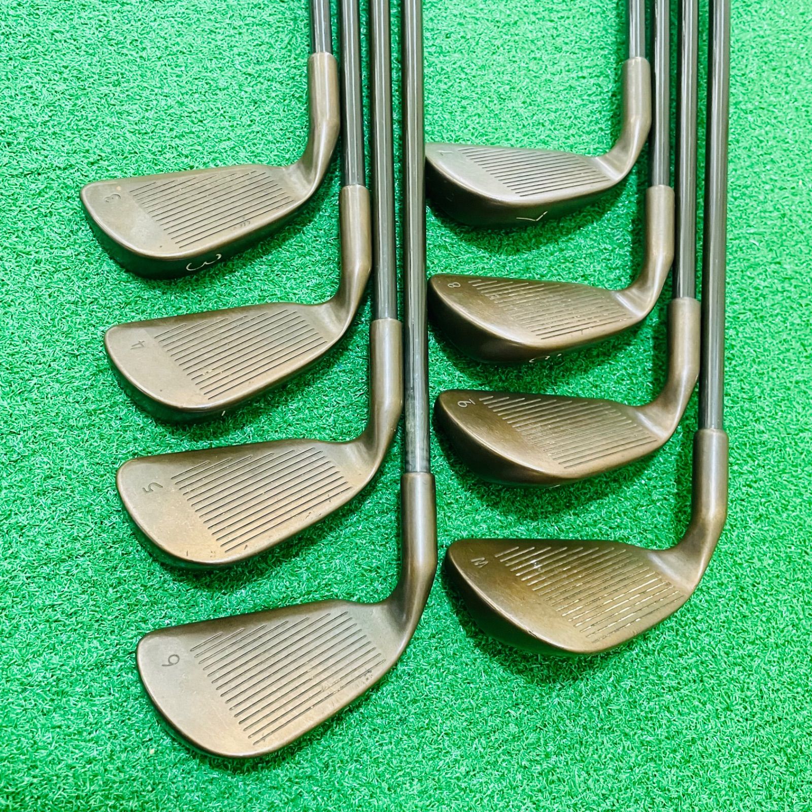 9590 PING EYE2 ピン ベリリウムカッパー 赤ドット アイアン8本セット