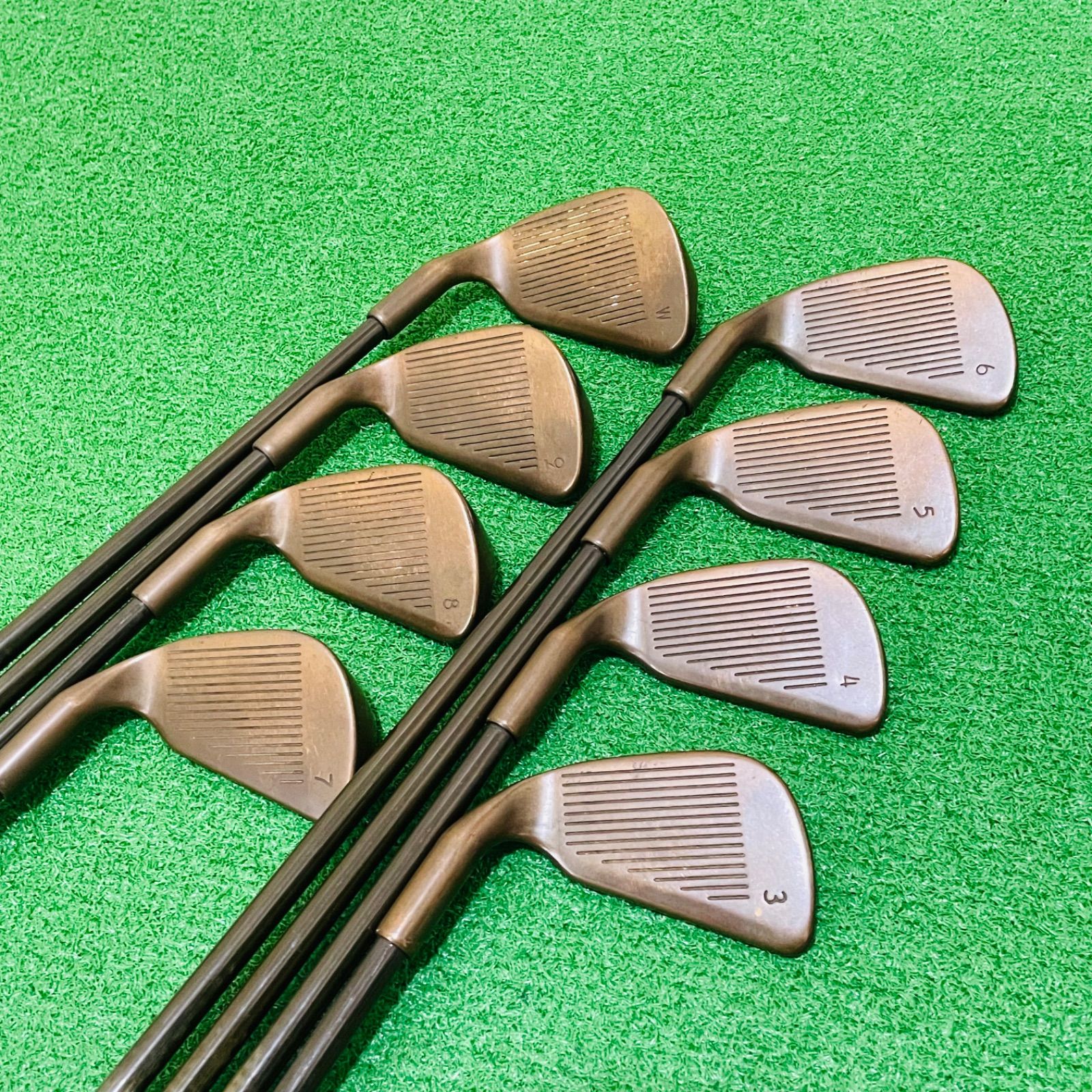 9590 PING EYE2 ピン ベリリウムカッパー 赤ドット アイアン8本セット