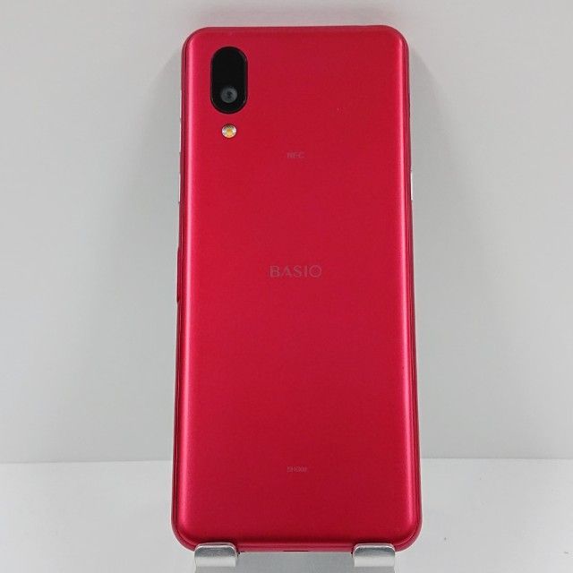BASIO active SHG09 au レッド 送料無料 本体 c16683 - メルカリ